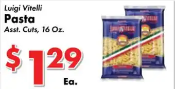Valley Marketplace Luigi Vitelli Pasta offer