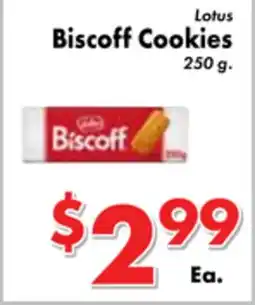 Valley Marketplace Lotus Biscoff Cookies offer