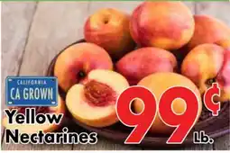 Valley Marketplace Yellow Nectarines offer