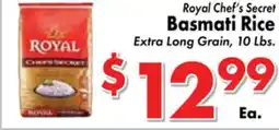 Valley Marketplace Royal Chef's Secret Basmati Rice offer