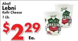 Valley Marketplace Abali Lebni Kefir Cheese offer