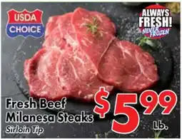 Valley Marketplace Fresh Beef Milanesa Steaks offer