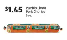 Aldi Pueblo Lindo Pork Chorizo offer