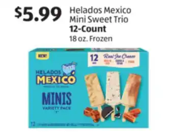Aldi Helados Mexico Mini Sweet Trio offer
