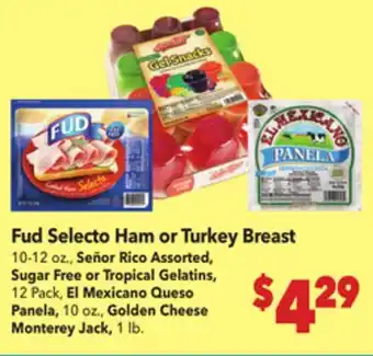 Vallarta Supermarkets Fud Selecto Ham or Turkey Breast offer