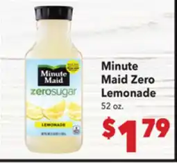 Vallarta Supermarkets Minute Maid Zero Lemonade offer