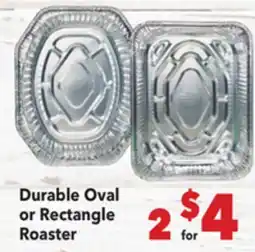 Vallarta Supermarkets Durable Oval or Rectangle Roaster offer