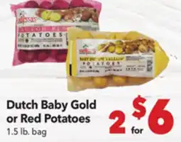 Vallarta Supermarkets Dutch Baby Gold or Red Potatoes offer