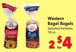 Vallarta Supermarkets Western Bagel Bagels offer