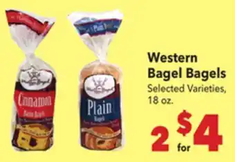Vallarta Supermarkets Western Bagel Bagels offer