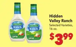Vallarta Supermarkets Hidden Valley Ranch offer