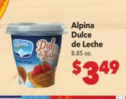 Vallarta Supermarkets Alpina Dulce de Leche offer