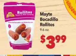 Vallarta Supermarkets Mayte Bocadillo Rollitos offer