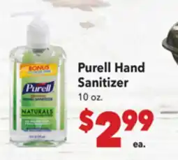 Vallarta Supermarkets Purell Hand Sanitizer offer