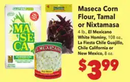 Vallarta Supermarkets Maseca Corn Flour, Tamal or Nixtamasa offer