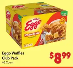 Vallarta Supermarkets Eggo Waffles Club Pack offer
