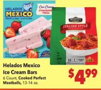 Vallarta Supermarkets Helados Mexico Ice Cream Bars offer