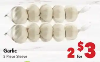 Vallarta Supermarkets Garlic offer