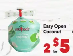 Vallarta Supermarkets Easy Open Coconut offer