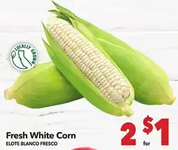 Vallarta Supermarkets Fresh White Corn offer