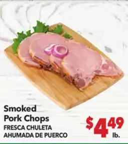Vallarta Supermarkets Smoked Pork Chops / FRESCA CHULETA AHUMADA DE PUERCO offer
