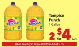 Vallarta Supermarkets Tampico Punch offer