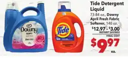Vallarta Supermarkets Tide Detergent Liquid offer