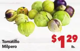 Vallarta Supermarkets Tomatillo Milpero offer