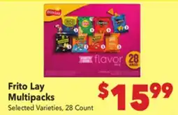 Vallarta Supermarkets Frito Lay Multipacks offer