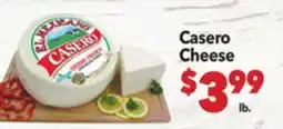 Vallarta Supermarkets Casero Cheese offer