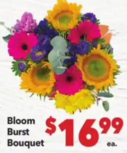 Vallarta Supermarkets Bloom Burst Bouquet offer