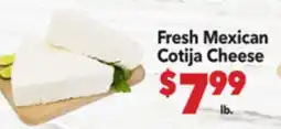 Vallarta Supermarkets Fresh Mexican Cotija Cheese offer