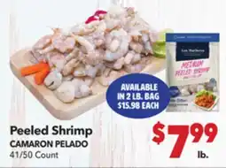Vallarta Supermarkets Peeled Shrimp / CAMARON PELADO offer
