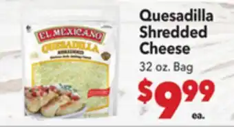 Vallarta Supermarkets Quesadilla Shredded Cheese offer