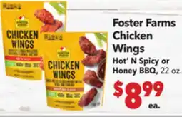 Vallarta Supermarkets Foster Farms Chicken Wings offer