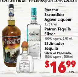 Vallarta Supermarkets Rancho Escondido Agave Liqueur offer