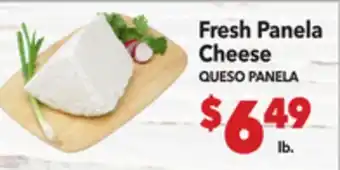 Vallarta Supermarkets Fresh Panela Cheese/QUESO PANELA offer