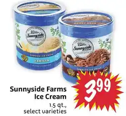 Foodmaxx Sunnyside Farms Ice Cream offer