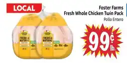 Foodmaxx Foster Farms Fresh Whole Chicken Twin Pack offer