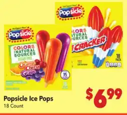 Vallarta Supermarkets Popsicle Ice Pops offer