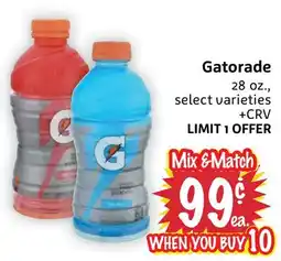 Foodmaxx Gatorade offer