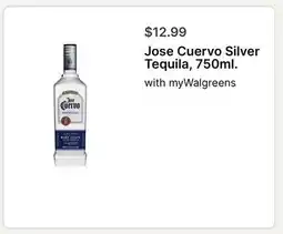 Walgreens Jose Cuervo Silver Tequila, 750ml offer