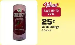 Grocery Outlet V8 Energy offer