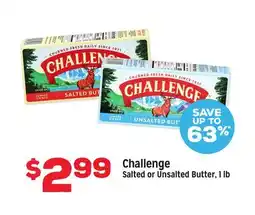 Grocery Outlet Challenge Salted or Unsalted Butter offer