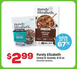 Grocery Outlet Purely Elizabeth Cereal or Granola offer