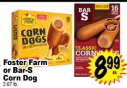 Superior Grocers Foster Farm or Bar-S Corn Dog offer