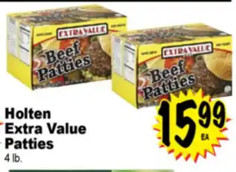 Superior Grocers Holten Extra Value Patties offer