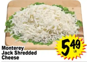Superior Grocers Monterey Jack Shredded Cheese offer