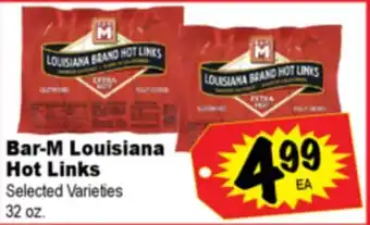 Superior Grocers Bar-M Louisiana Hot Links offer