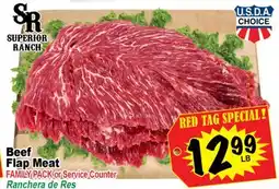 Superior Grocers Beef Flap Meat offer